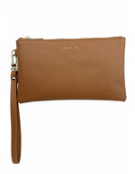 Mel & Co  Saffiano-Effect Wristlet Pouch