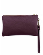 Mel & Co  Saffiano-Effect Wristlet Pouch