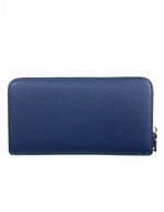 Mel & Co Saffiano Leatherette Zip-Around Long Wallet