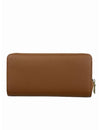 Mel & Co Saffiano-Effect Zip-Around Wallet