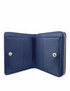 Saffiano-Effect Snap Wallet With Zip-Around Compartment