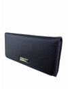 Saffiano Leatherette Tri-Fold Flap Large Wallet