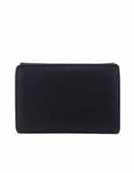 Mel & Co Saffiano Leatherette Tri-fold Wallet With Zipper Compartment