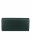 Mel & Co Saffiano-Effect Basic Flap Long Wallet