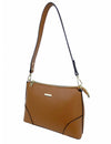 Basic Faux Leather Shoulder Sling Bag