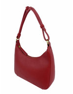 Mel & Co Pebbled Crescent Bag