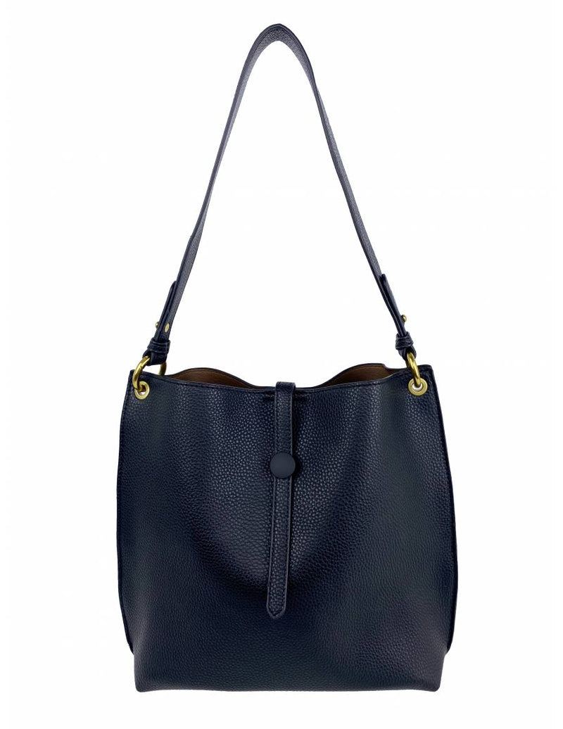 Mel & Co Pebbled Sling Bag In Shoulder Bag