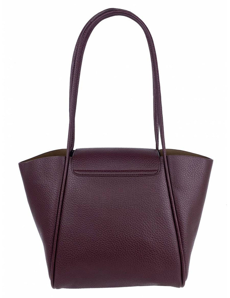 Mel & Co Pouch-Bag-In-Tote with Flap