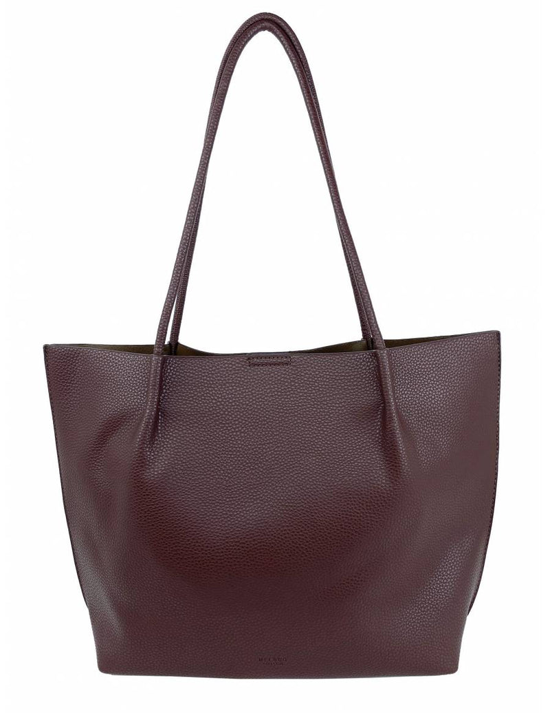 Mel & Co Pebbled Sling Bag In Tote