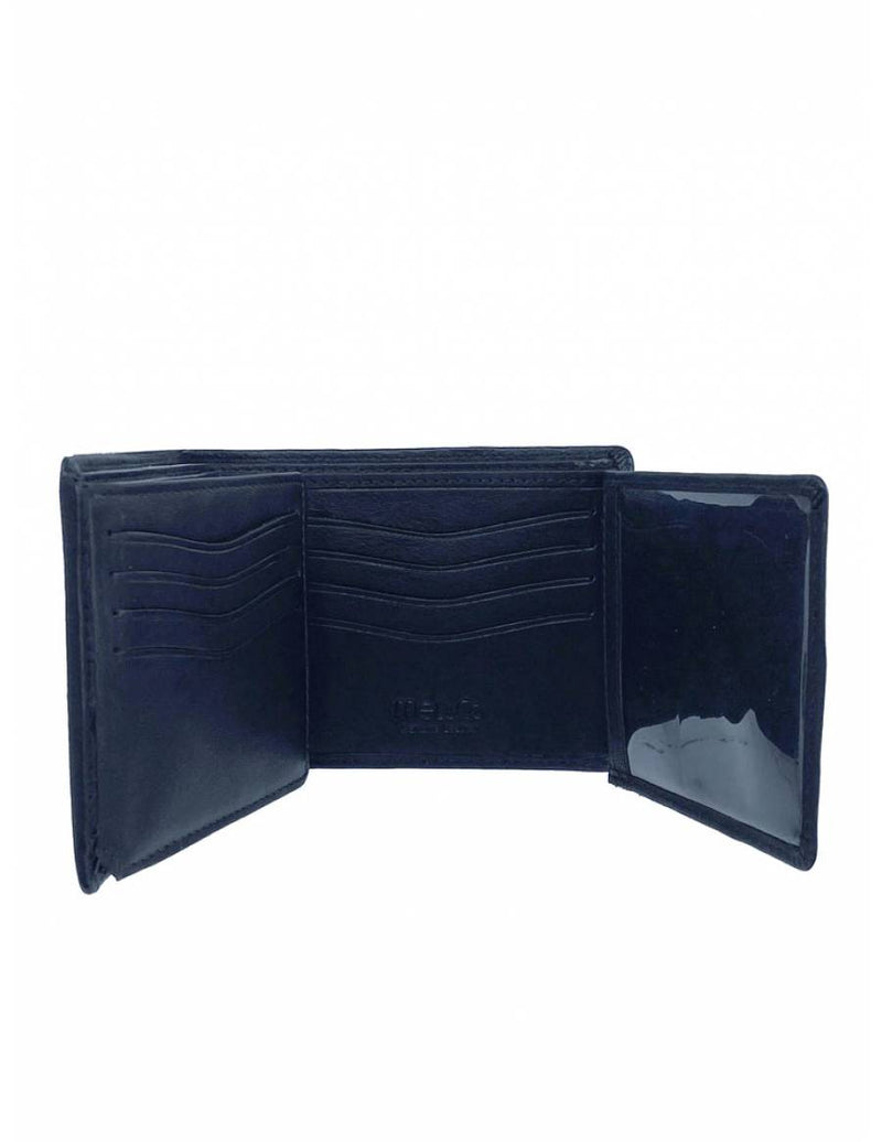 Mel & Co Saffiano Leatherette Slim Wristlet Pouch