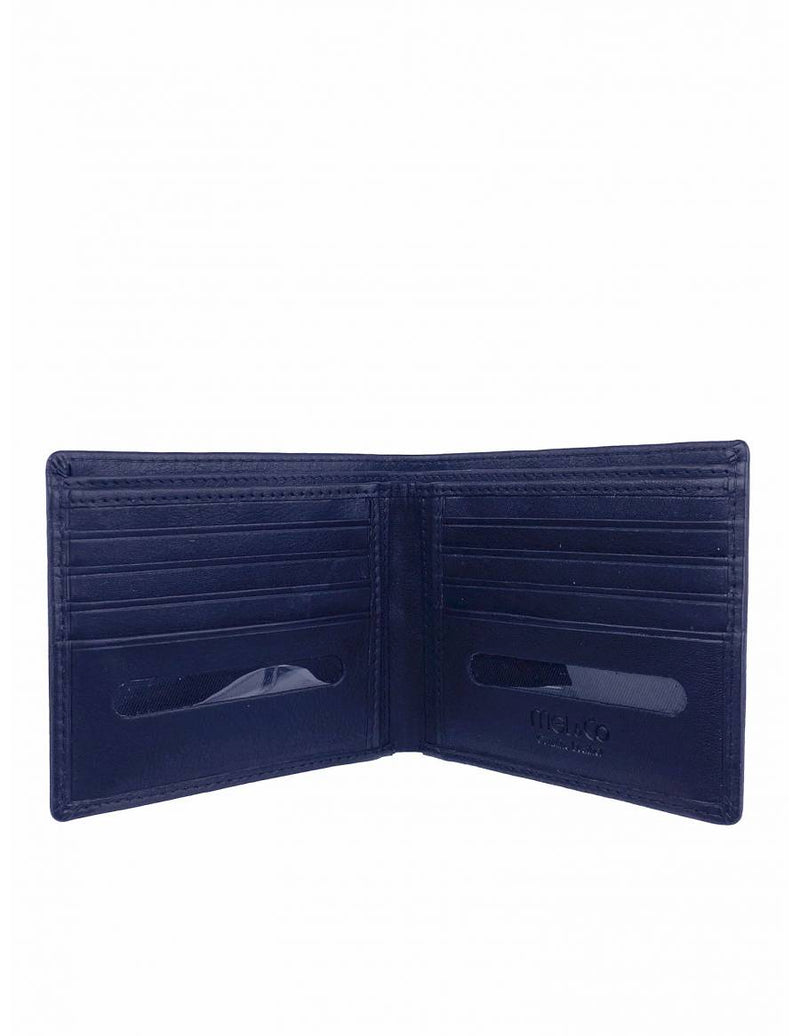 Mel & Co Genuine Leather Bi-Fold Wallet