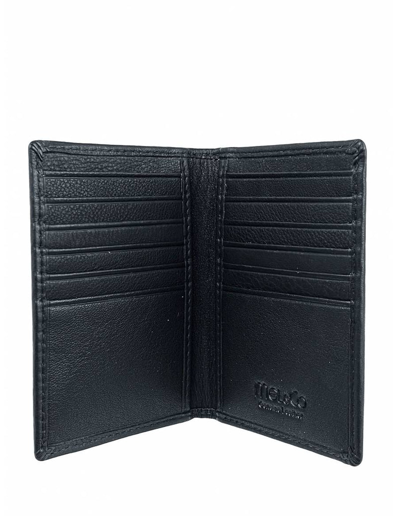 Mel & Co Genuine Leather Bi-Fold Card Holder