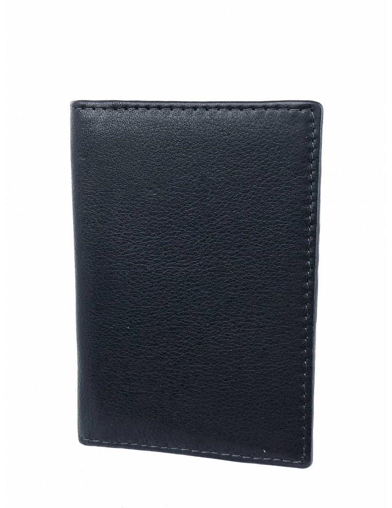 Mel & Co Genuine Leather Bi-Fold Card Holder