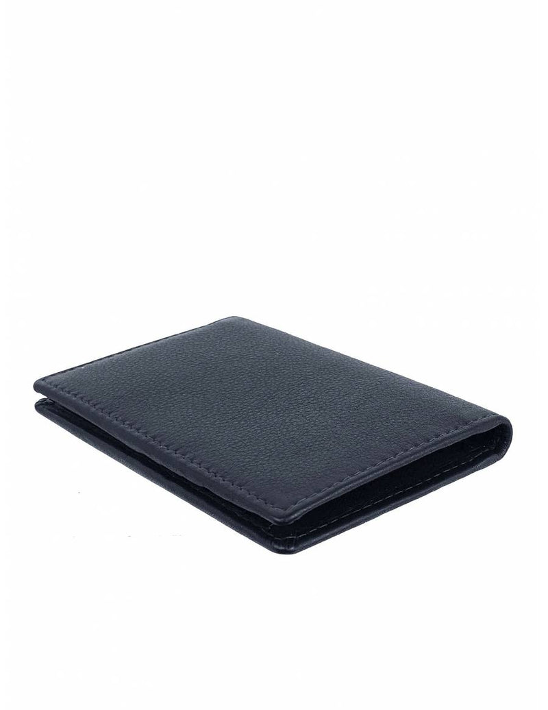 Mel & Co Genuine Leather Bi-Fold Card Holder