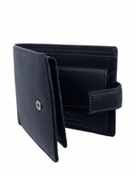 Mel & Co Genuine Leather Bi-Fold With Snap Closure