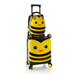 Heys Super Tots Bumble Bee - Kids Luggage & Backpack Set