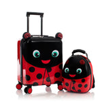 Heys Super Tots Lady Bug - Kids Luggage & Backpack Set