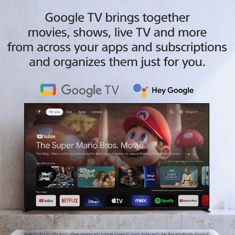 Sony 85" Bravia 3 4K HDR Google TV