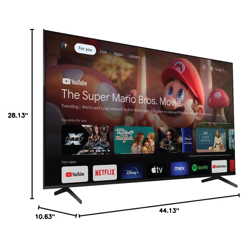 Sony 50 Inch Bravia 3 4K HDR Google Television K50S30