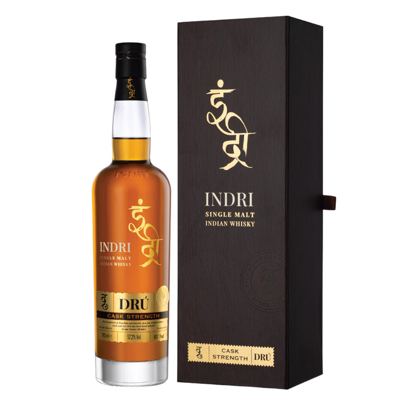 Indri Single Malt Indian Whisky Cask Strength Dru 700ml