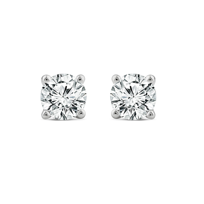 Nirvana DGA 18Ct WG 2.00ct F VS2 Round Lab Grown Diamond Studs