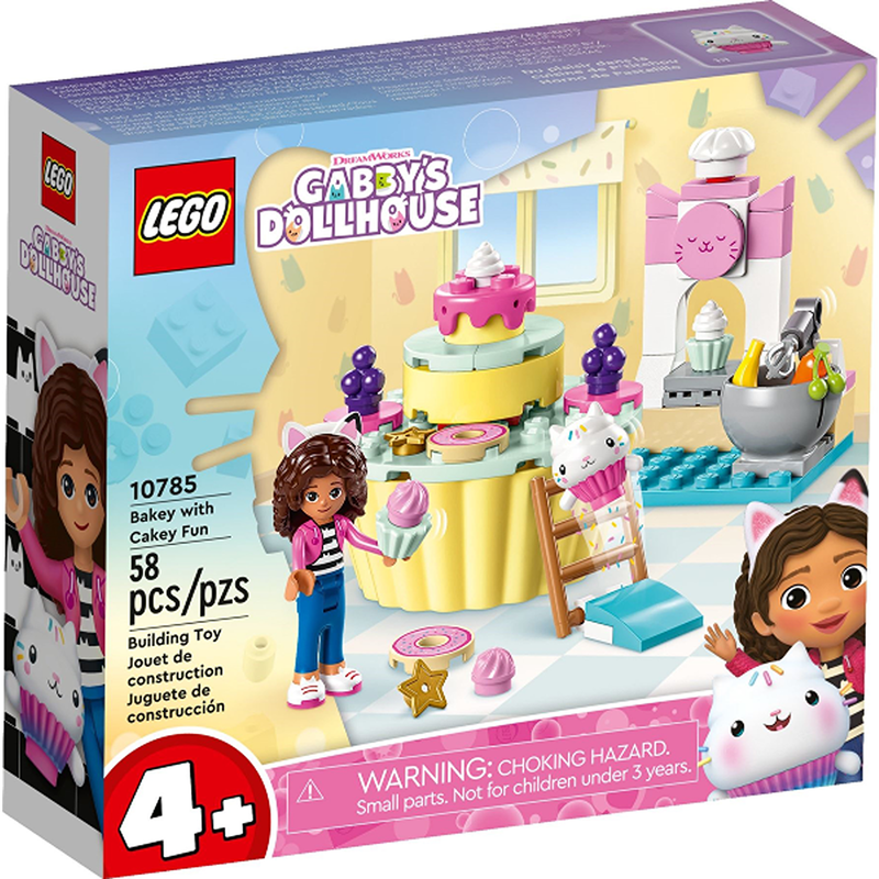 Lego Gabby  Doll House Bakey With Cakey Fun