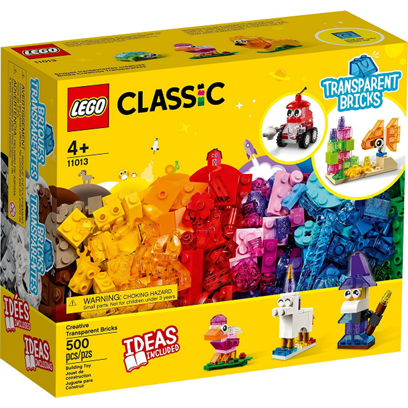 Lego Classic Creative Transparent Bricks