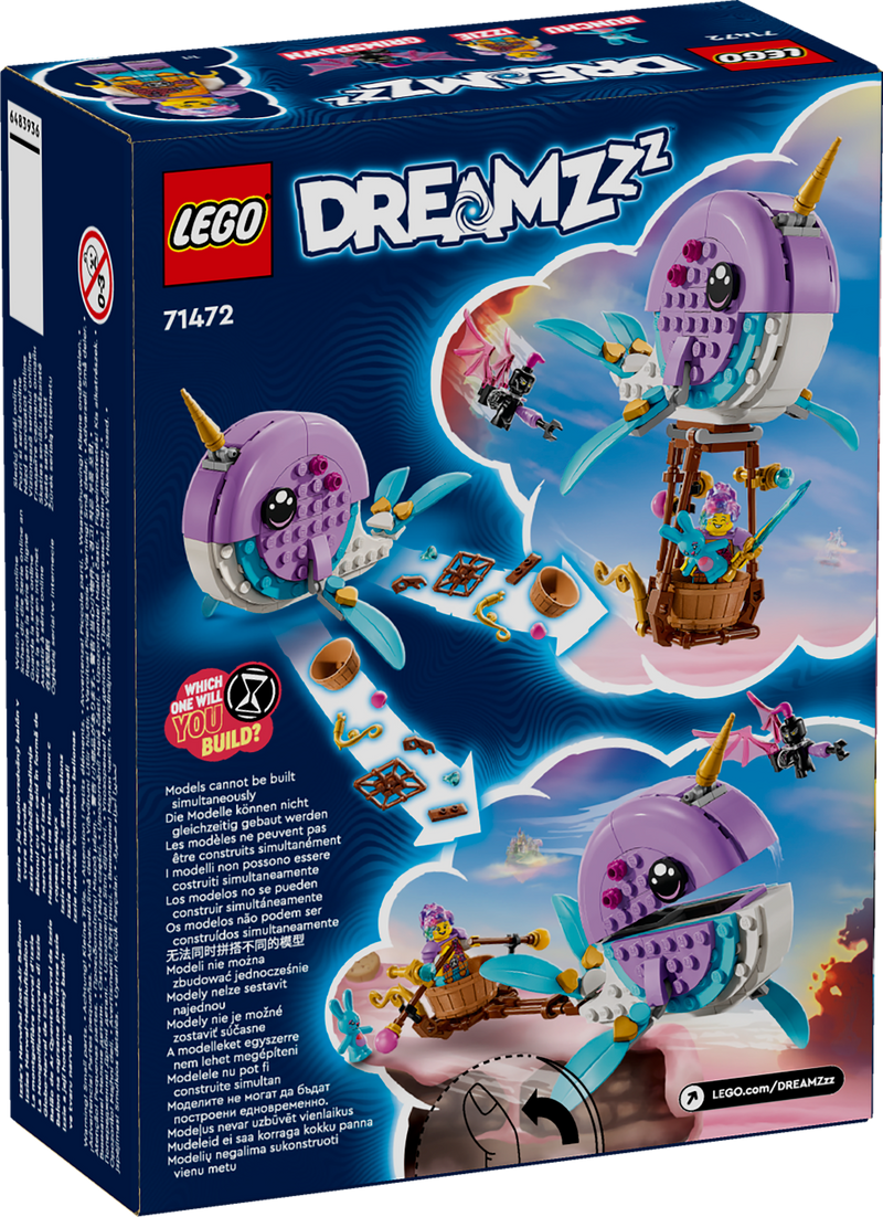 Lego Dreamzzz Izzie'S Narwhal Hot Air Balloon