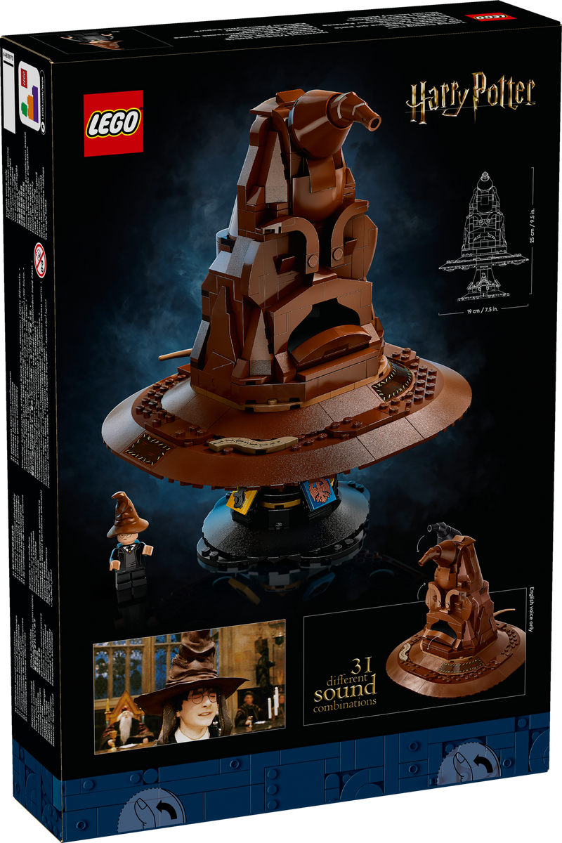 Lego Harry Potter Tmtalking Sorting Hat