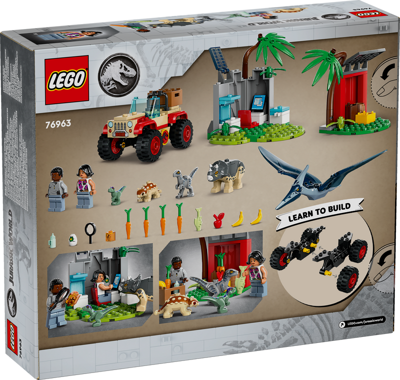 Lego Jurassic World Baby DinosaurÂ RescueÂ Center