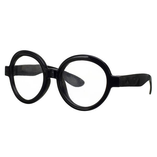 Build-A-Bear Black Round Glasses