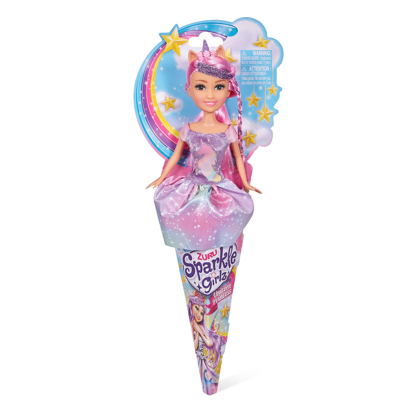WT Sparkle Girlz 10.5" Unicorn Princes Bulk
