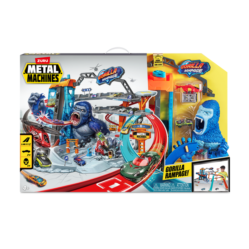 WT Metal Machine Playset Gorilla Attack Medium