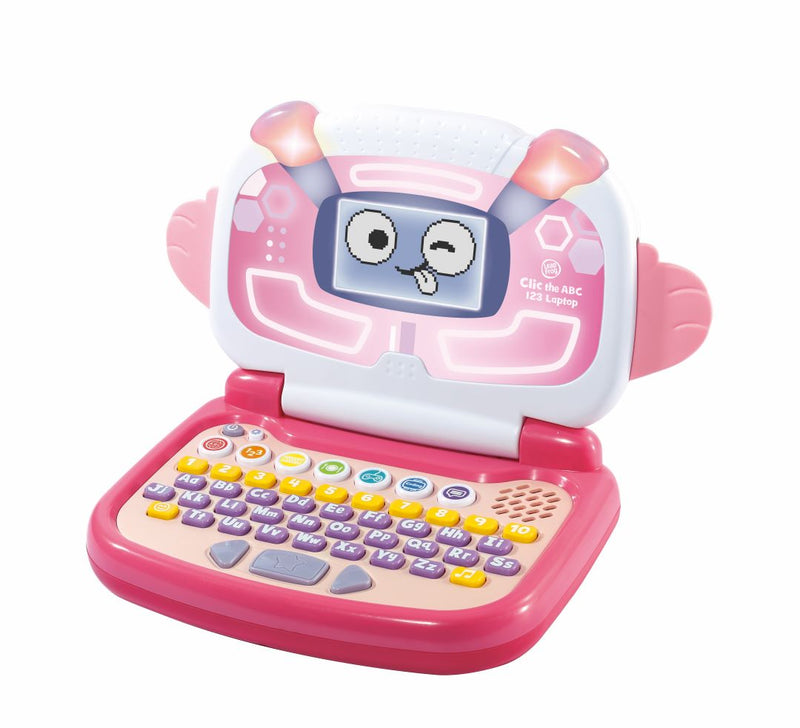 Leap Frog Clic the ABC 123 Laptop Pink