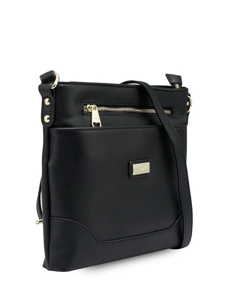 Faux Leather Sling Bag