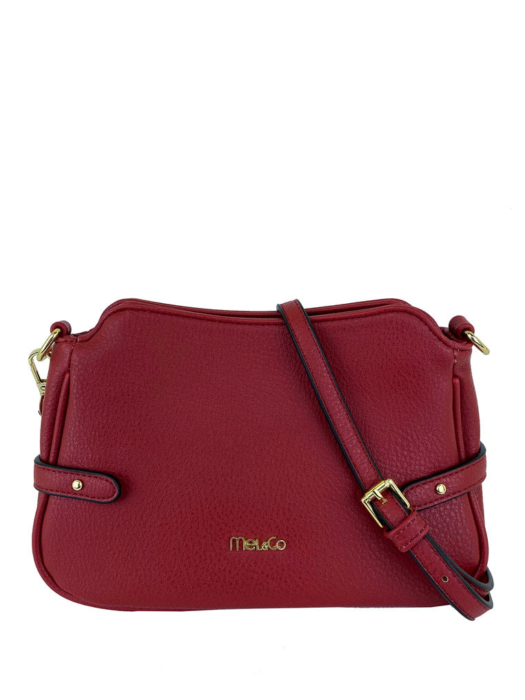 Solid tone faux leather