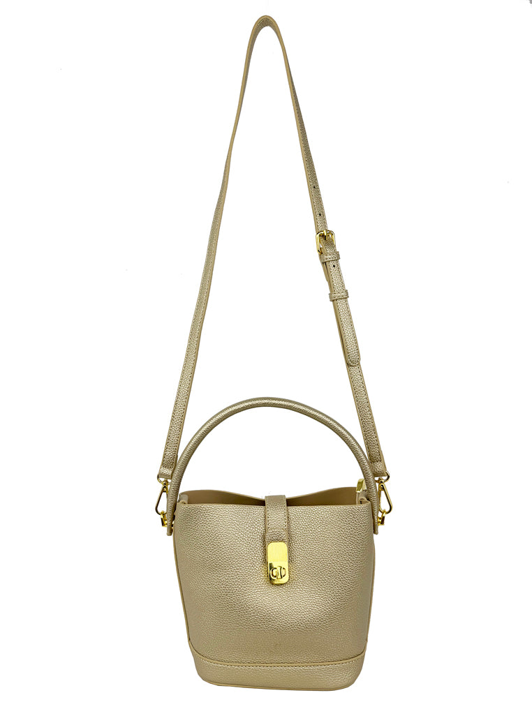 Petite Bucket Crossbody Satchel Bag