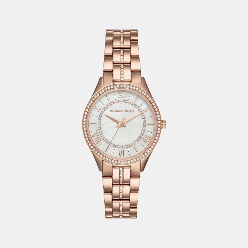 MK Ladies Lauryn Rose Gold Plated Watch