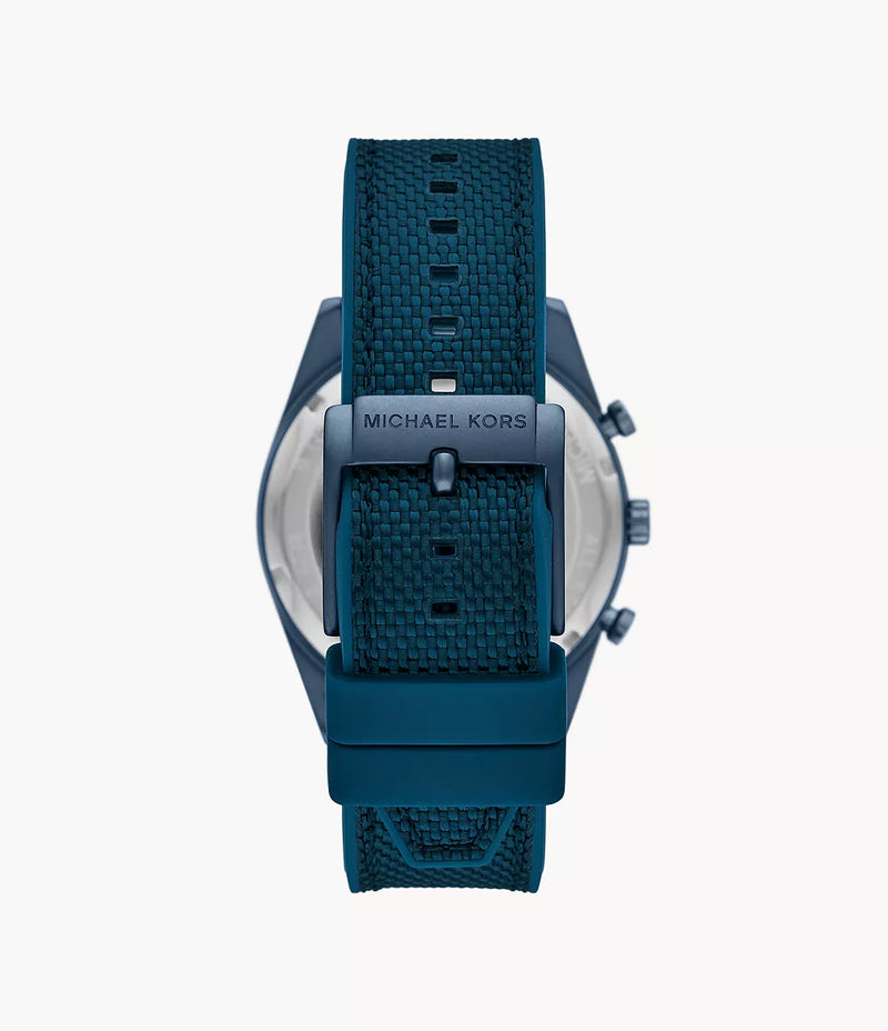 MK Accelerator Chronograph Blue Nylon Watch