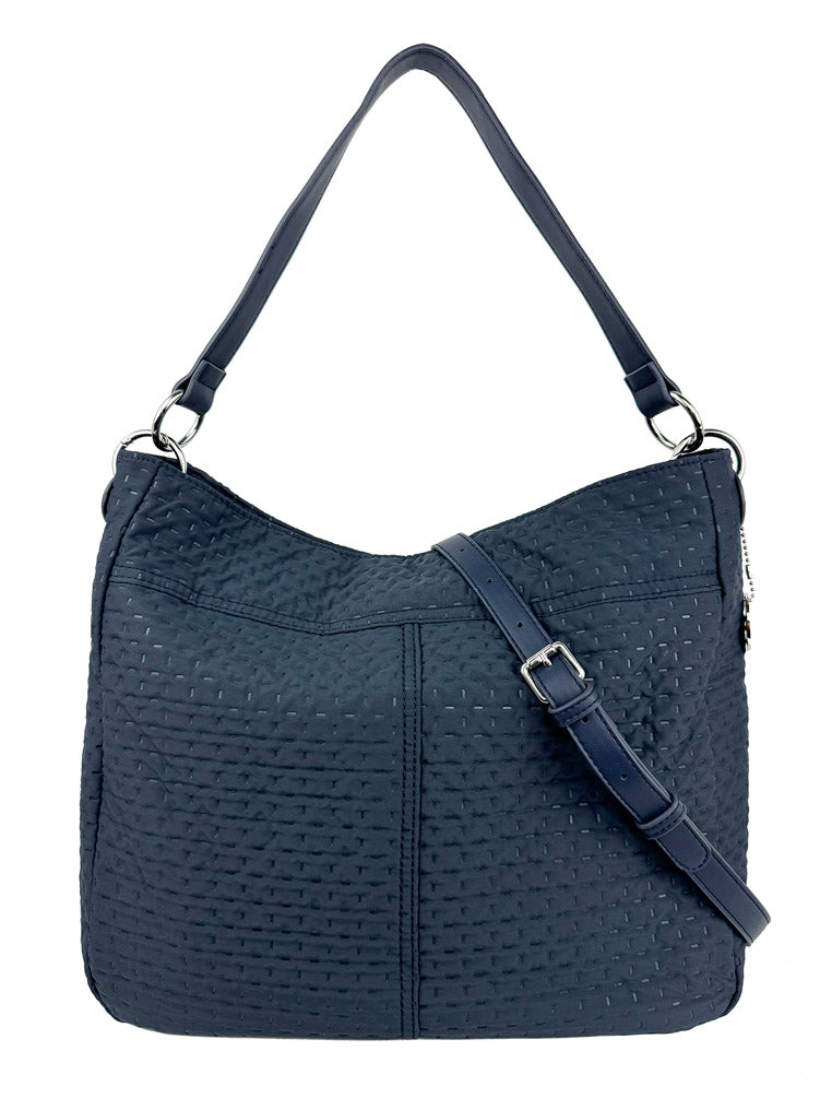Embossed Nylon Single Handle Bag