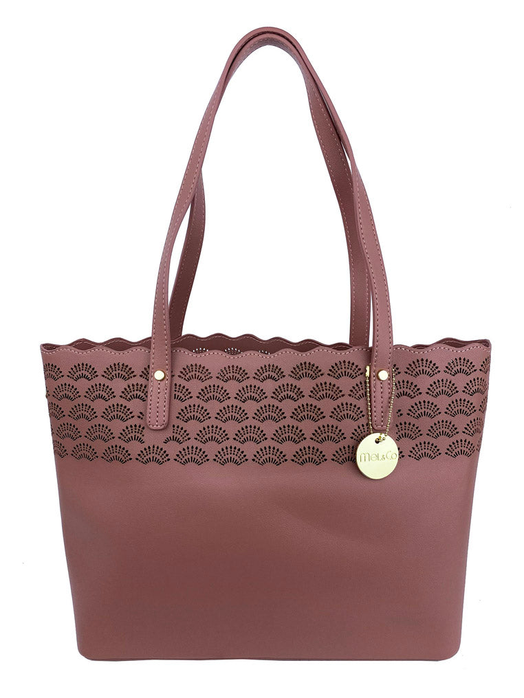 Laser Cut Detail Tote Bag