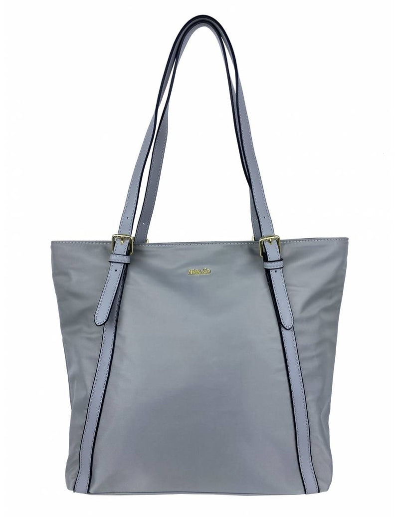 Mel & Co Nylon Double Handle Tote Bag