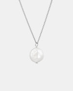 Mestige Baroque Serene Silver Necklace