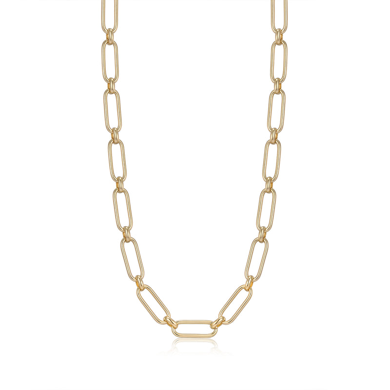 Ania Haie Link Up Gold Chunky Link 40+5cm Necklace