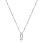 Ania Haie Muse Pearl Padlock 45Cm Necklace