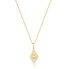 Ania Haie Muse Pearl Cz Geometric 45Cm Necklace