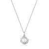 Ania Haie Muse Pearl Cz Circle 45Cm Necklace