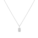 Ania Haie Sunny Gold/Silver Cz  Pave Pendant Necklace