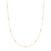 Ania Haie Dainty Gold/silver Pearl Station Necklace