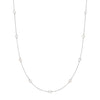 Ania Haie Dainty Gold/silver Pearl Station Necklace